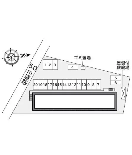 宇部市東須恵 月極駐車場